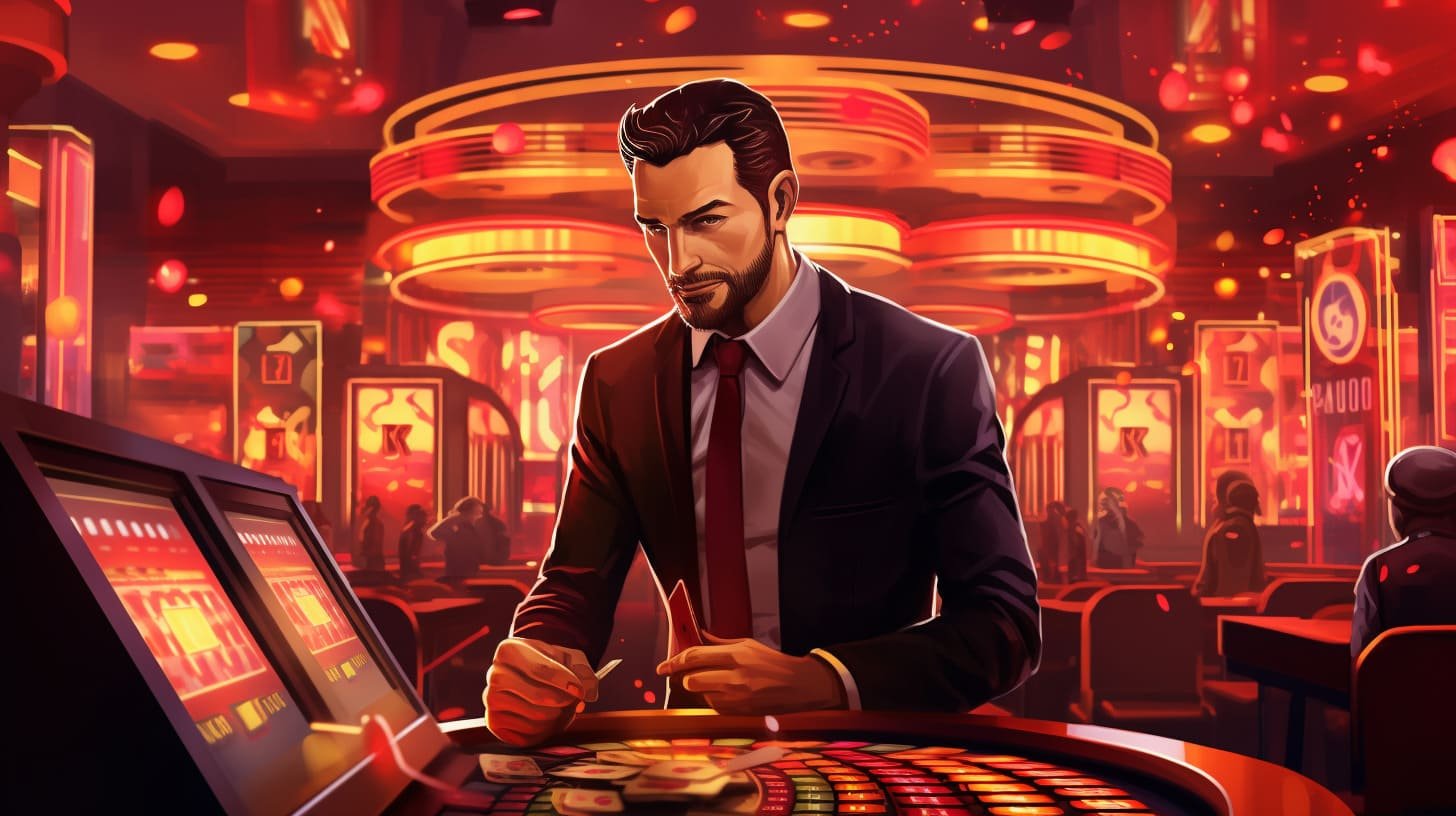 Casino-style slot game reels on a mobile screen for Filipino players